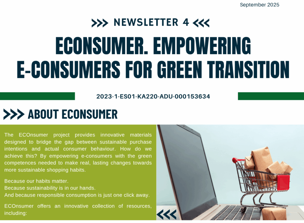 A 4.ª edição da newsletter do ECOnsumer já está disponível!